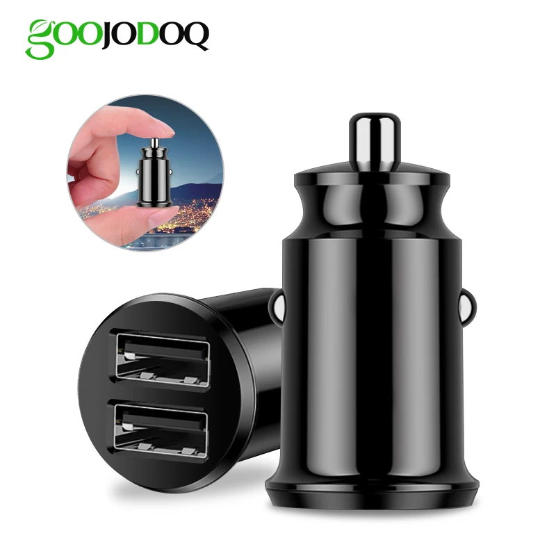 

For Xiaomi Car Charger Mini 3.1a Fast Car Charger Dual Usb For Samsung IPhone Huawei Mobile Phone Quick Charger For iphone XS