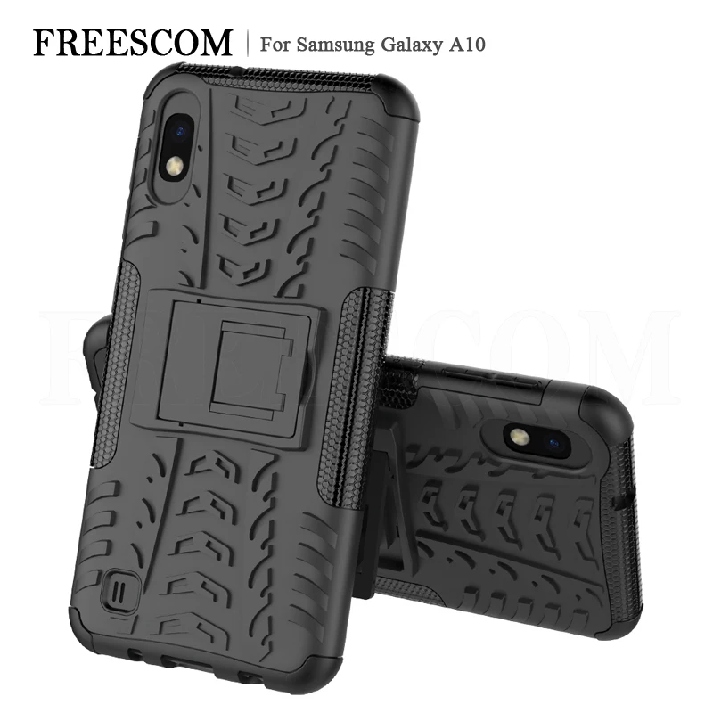 

For Bumper Cover Samsung Galaxy A10 Case TPU & PC Dual Armor Case For Samsung A10 A105F Cover For Galaxy A10 Case Fundas
