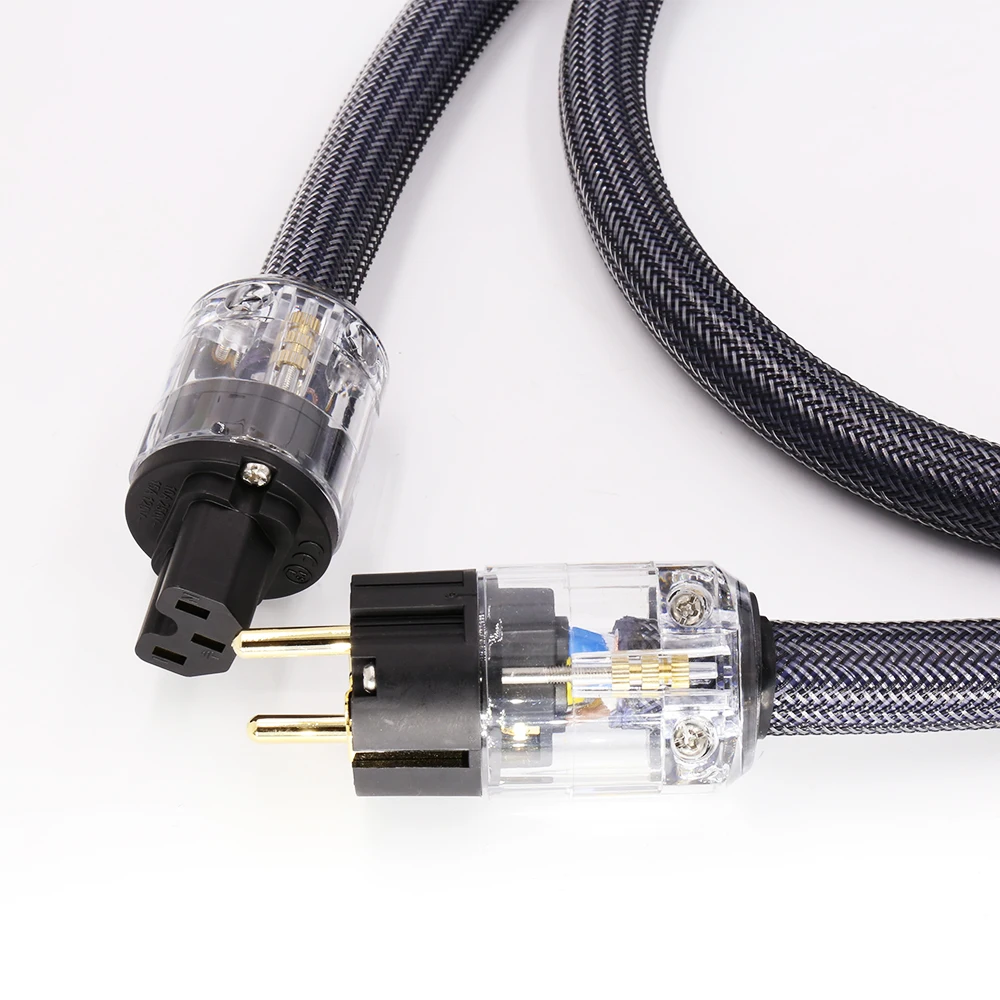 Hi End 4Square hifi audio EU/US кабель питания из чистой меди|Кабели VGA| |