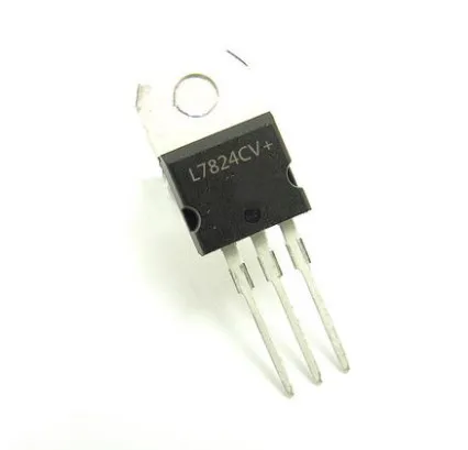 Free Shipping 100pcs L7824CV L7824 7824 Voltage Regulator IC +24 Volts ...