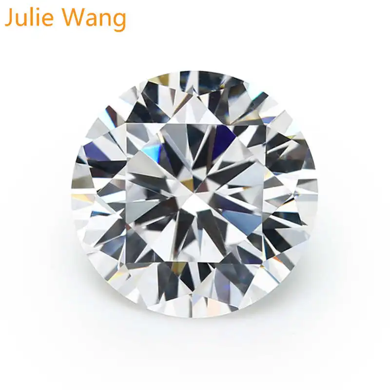 Julie Wang 1 6 мм 5A циркониевая огранка свободные циркониевые каменные бусины