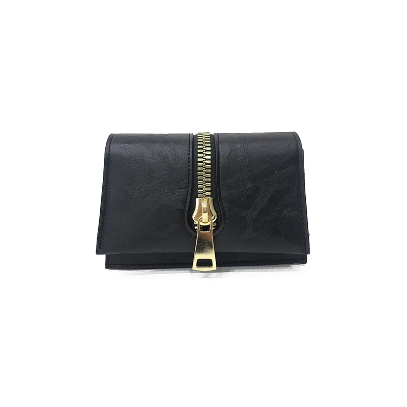 

female Chain bag 2019 new zipper design simple small square handbag chic chain bag retro Messenger bag women shoulder bag