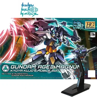 Модель Gundam HG 1/144 Banshee DUILD 00 DIVERS MAGNUM UNICORN Jegan GM DOVEN WOLF Delta Armor Unchained Mobile Suit детские игрушки - Цвет: 2