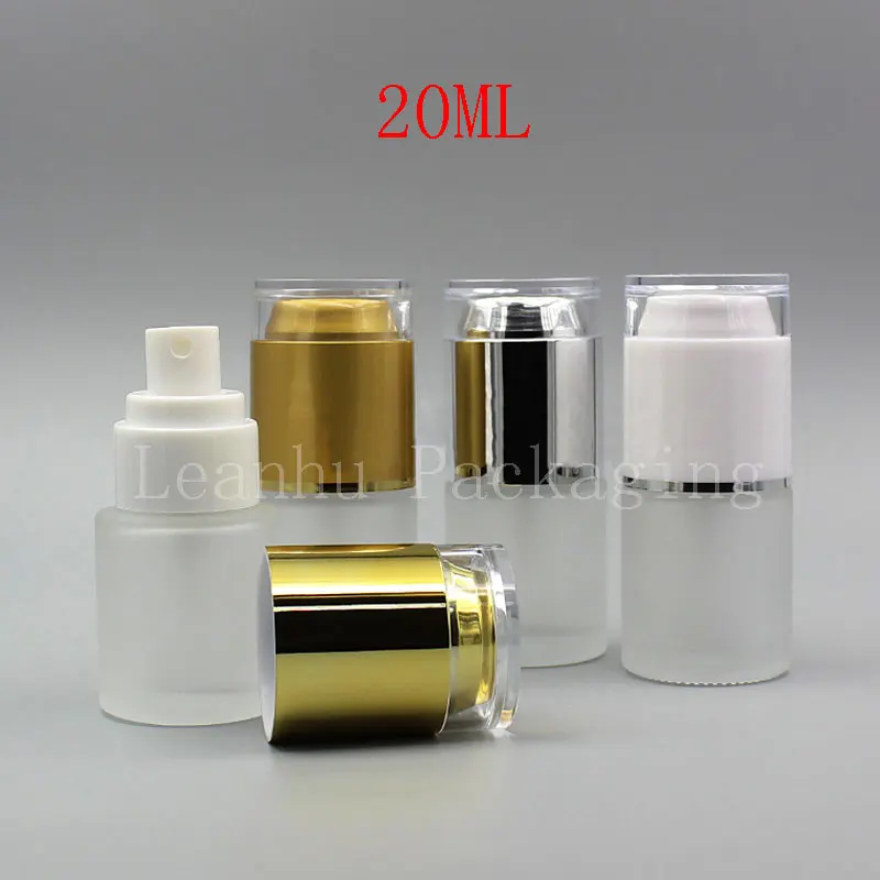 

20ML Transparent Frosted Glass Spray Bottle, 20CC Perfume/Toner Sub-bottling, Empty Cosmetic Container (20 PC/Lot)