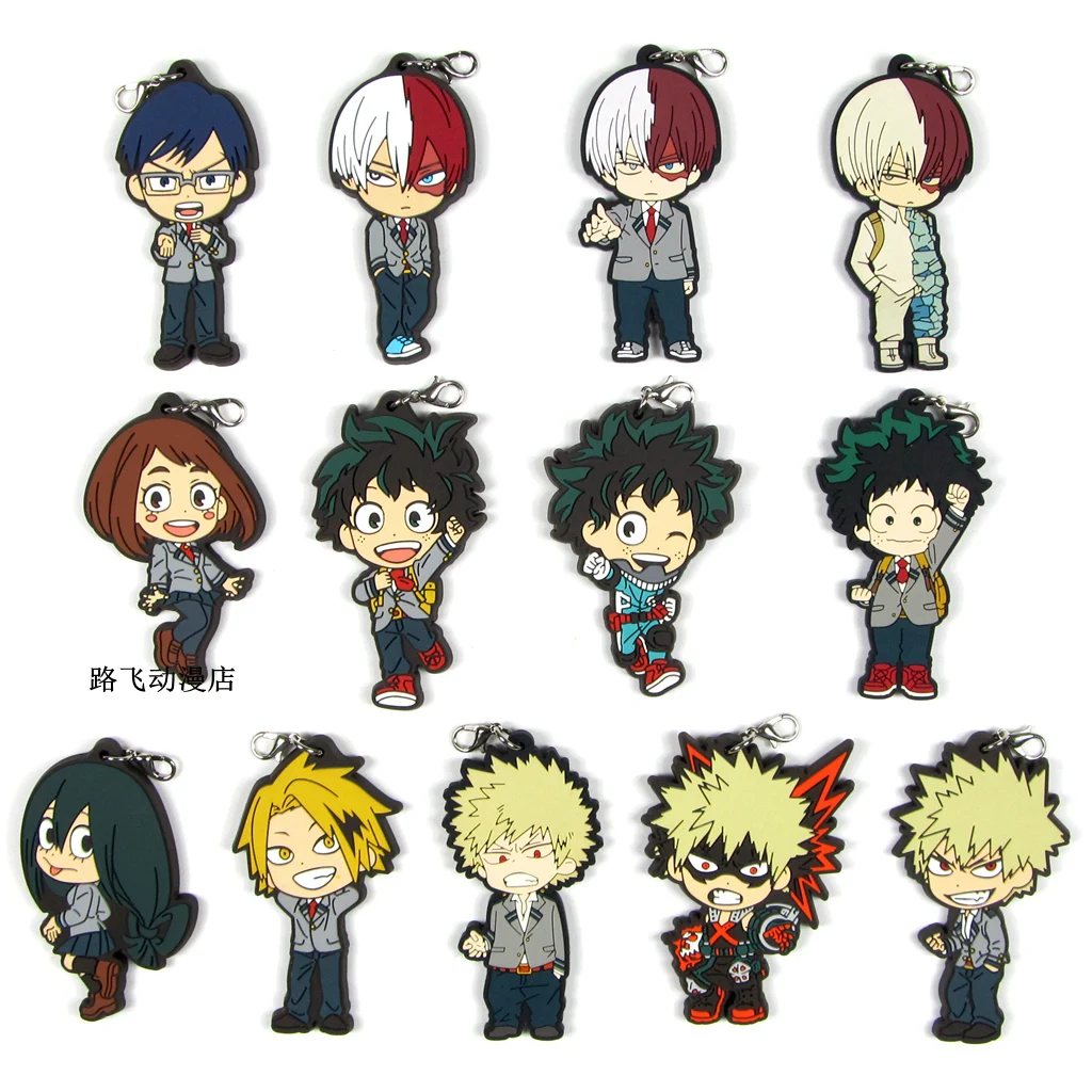 Моя геройская Академия Bakugo Katsuki OCHACO URARAKA Todoroki Shoto Asui Tsuyu экшн фигурка аниме модель