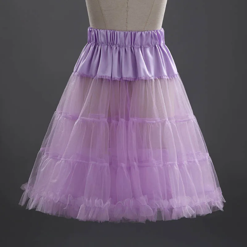 Cheap Ball Gown Skirts For Women Ruffled Tulle Short Skirt Adult Women