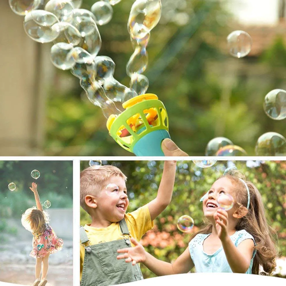 HIINST Electric Bubble Wands Machine Bubble Maker Automatic Blower Outdoor Toy for Kids soap bubbles for children L821