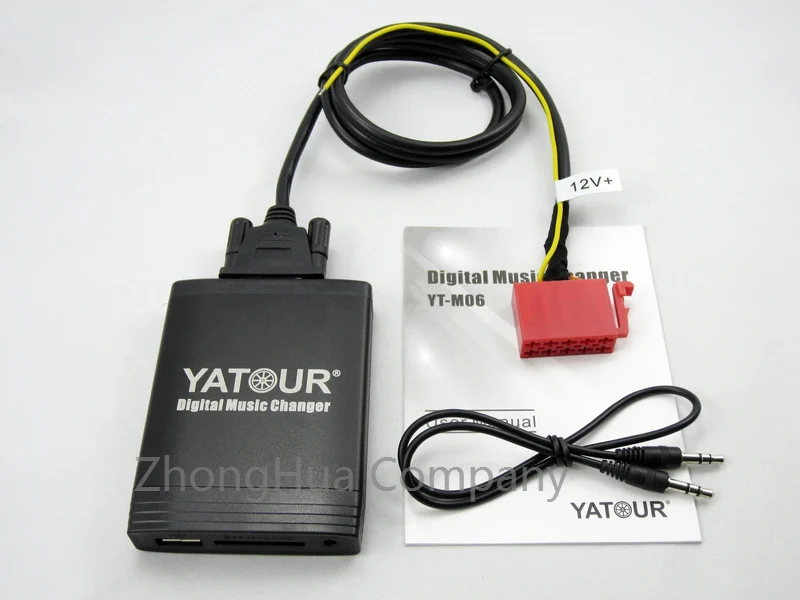 Yatour автомобиль аудио цифровой CD-проигрыватель USB SD AUX Bluetooth для VW 1993-1998 Golf/Jetta mk3 Passat гамма 4 10-контактный MP3 плеер