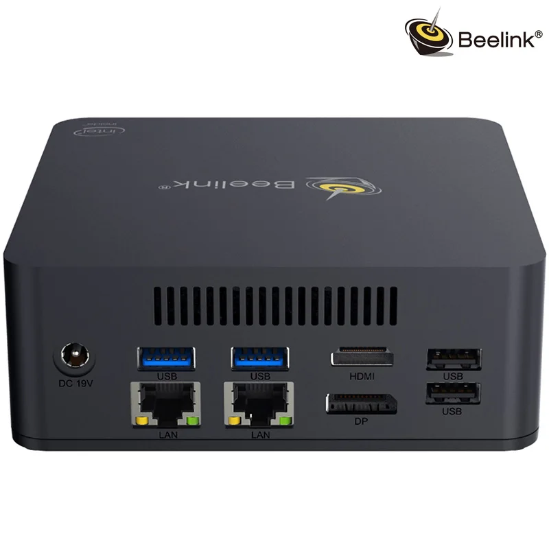 Beelink L55 Мини ПК Intel HD graphics 5500 2 ТБ HDD 1 ТБ SSD 2,4G& 5,8 GHz WiFi 1000Mbps двойной гигабитный LAN tv Box USB3.0 Быстрая зарядка