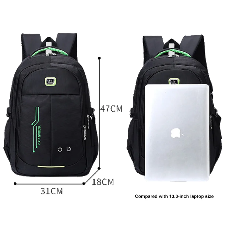 Estudiante de Oxford impermeable Mochila de las mujeres de los hombres de calidad Mochila femenina bolsa de ordenador portátil de Mochila escolar para chica joven bolsas de viaje Estudiante de Oxford impermeable Mochila de las mujeres de los hombres de calidad Mochila femenina bolsa de ordenador portátil de Mochila escolar para chica joven bolsas de viaje