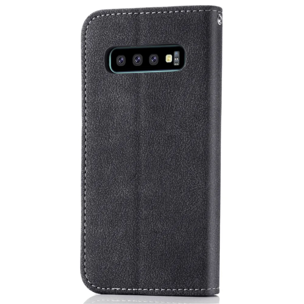 Роскошный чехол книжка для Samsung Galaxy S10 Plus S10e Lite S10plus кожаный бумажник S10lite S 10E