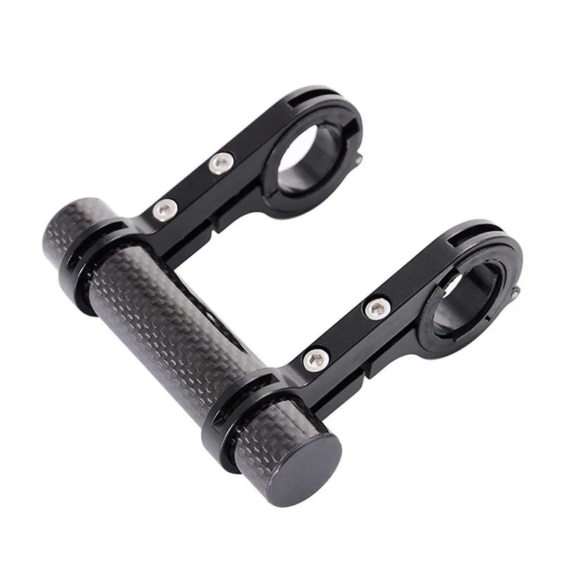 Bike Flashlight Holder Handle Bar Bicycle Accessories Extender Carbon Tube Bicycle Bracket Riding Extension Car Frame (9)