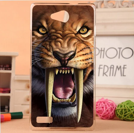 Murah Pola pencetakan indah berwarna bunga harimau singa Menara Eiffel desain keras plastik kasus untuk ZTE blade g lux Kembali Penutup kasus