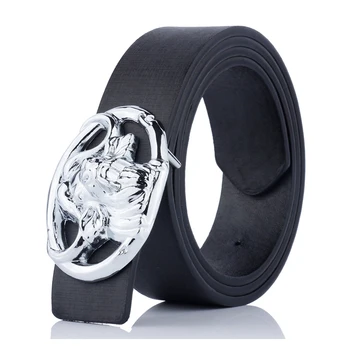 

Design PU Genuine Leather Black Coffee Brown White Fashion Belts Male Jeans Belt Apparel Accessories for Men