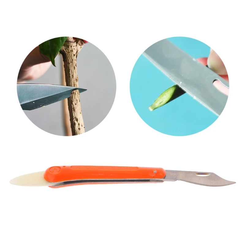 

Garden Foldable Grafting Knife Pruning Seedling Cutter Cutting Tool