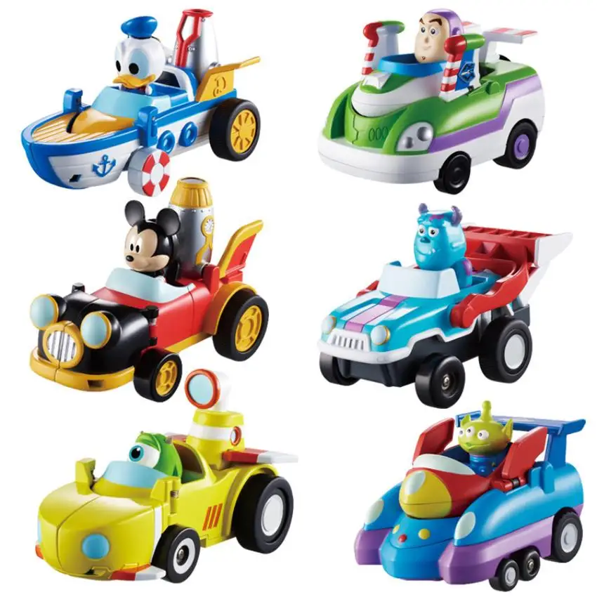 Дисней игрушка Story4 быстро деформированный Автомобиль инерционный раздвижной автомобиль детские игрушки дон Базз Лайтер инопланетянин Микки