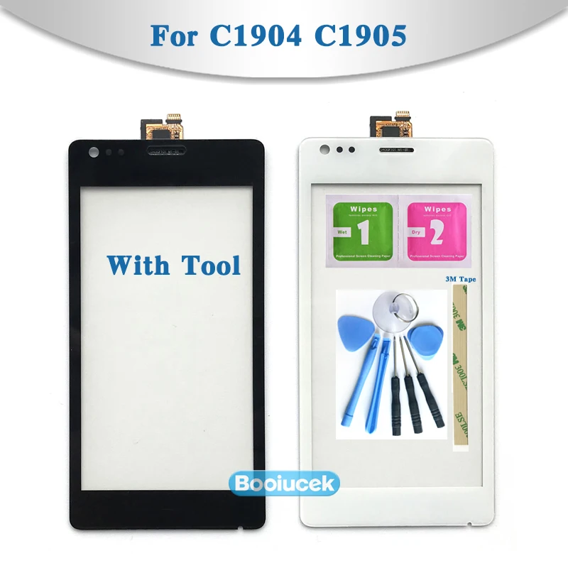 

Replacement High Quality 4.0" For Sony Xperia M C1904 C1905 C2004 C2005 Touch Screen Digitizer Sensor Outer Glass Lens Panel