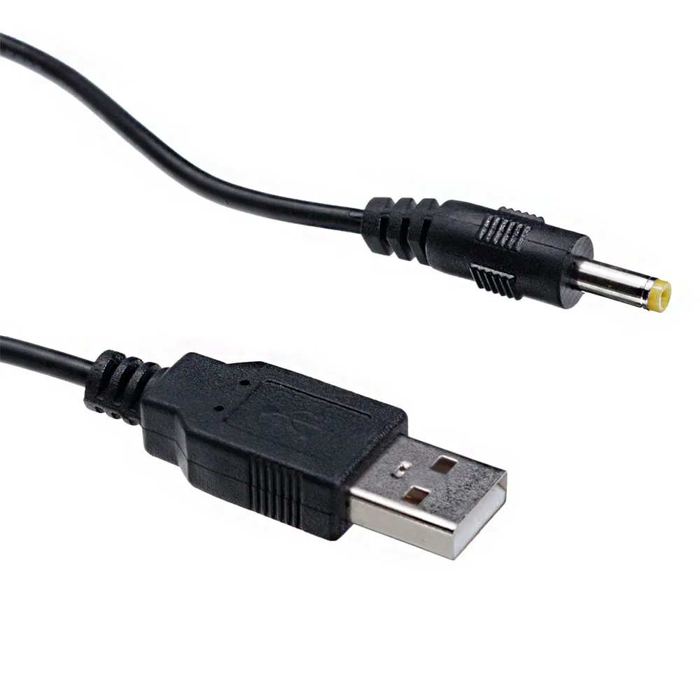 1 шт. 2 м чистая медь черный 1A 5 в USB DC 4 0x1 7 мм Кабель зарядного устройства Чистая для