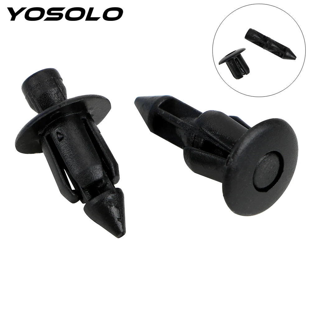 Пластиковые заклепки YOSOLO 50 шт./компл. зажимы отделки дверной панели для