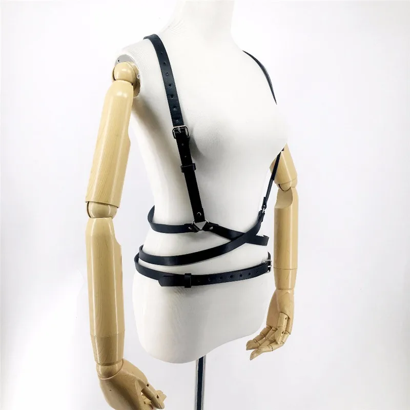 UYEE-Mode-Punk-Harajuku-Corps-Jarretelles-Faux-En-Cuir-Bondage-Cage-Sculpting-Harnais-Taille-Ceinture-Bretelles (4)