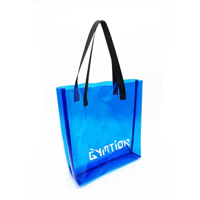 Us 12 99 Clear Tote Bag Pvc Vinyl Ping Handbag Promotional Available For Custom In Bags From Luggage On Aliexpress