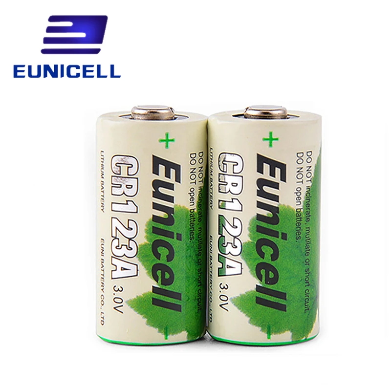 Литиевая Первичная батарея CR123A 3V cr 123 8 шт./4 карты сухая CR17345 17345 1500 мАч батареи 123a