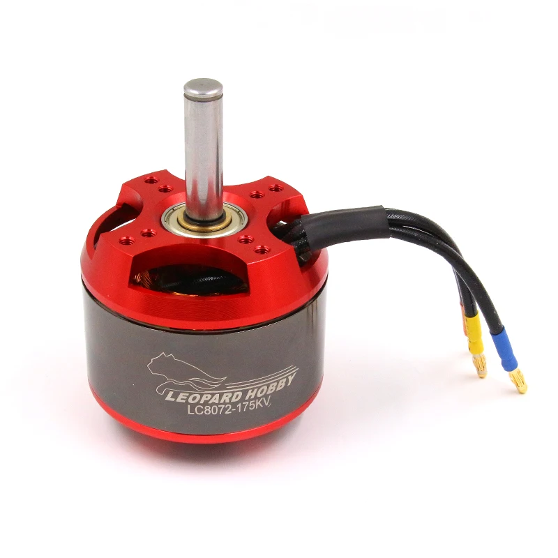 FATJAY Leopard Hobby LC8072 brushless 8072 motor 6T 250KV 8T 220KV 10T 175KV 11T 160KV outrunner