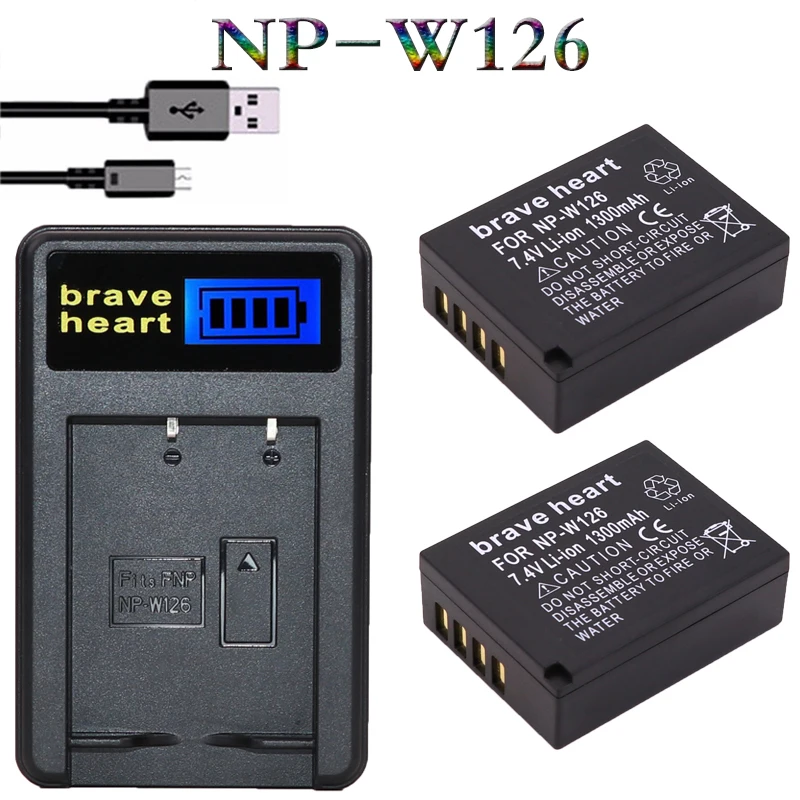 Prix pour 2 Pcs NP-W126 W126 NP Batterie + LCD USB Chargeur Pour Fuji HS50 SOUFFLEUSE HS35 HS33 HS30 EXR XA1 XE1 X-Pro1 XM1 X-T10 XT1 XE1 XE2 XA1 Prix pour 2 Pcs NP-W126 W126 NP Batterie + LCD USB Chargeur Pour Fuji HS50 SOUFFLEUSE HS35 HS33 HS30 EXR XA1 XE1 X-Pro1 XM1 X-T10 XT1 XE1 XE2 XA1