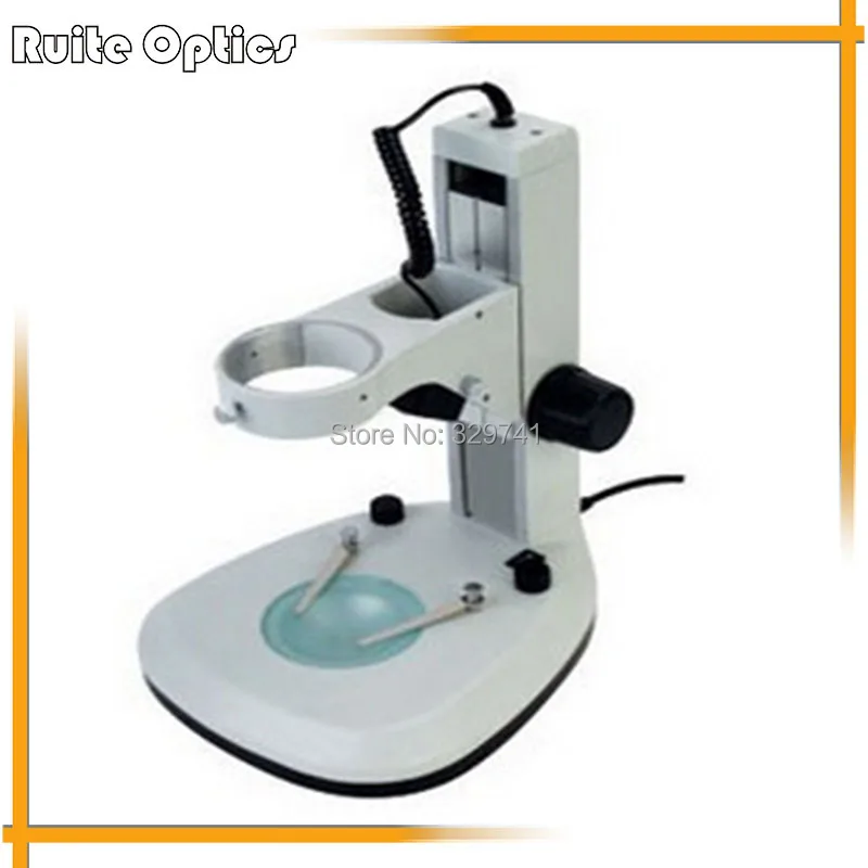 

Binocular Trinocular continuous Zoom Stereo Microscope Vertical Sector Base Stand with Reflected Transmitted LED Illumination