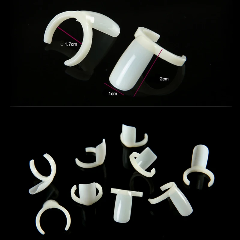 Акриловый полный лак для ногтей УФ-Гель-лак цветной дисплей для дизайна ногтей кольцо стильные накладные ногти маникюрные инструменты 50 шт