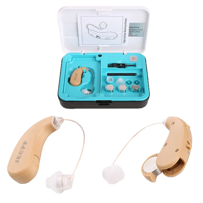 Hearing Aid Portable Small Mini In The Ear Invisible Best Sound Amplifier Adjustable Tone Digital Hearing Aids Care Dropshipping