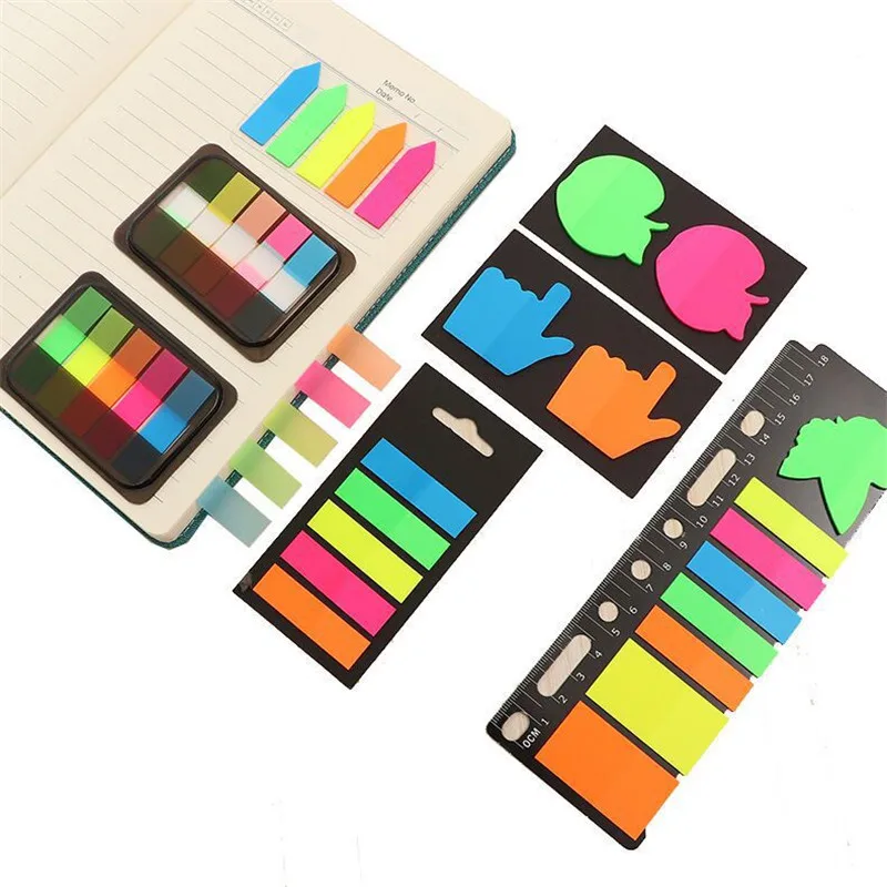 Cute Kawaii Boxed Memo Pad Sticky Notes index Posted It Planner ...