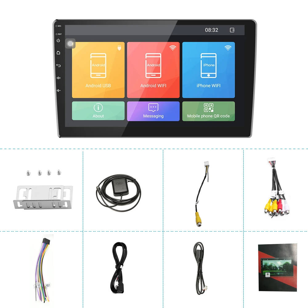 Camecho 10.1 inch Android Autoradio GPS Navigation Car Radio Multimedia DVD Video Player Bluetooth WIFI Mirror Link Audio Stereo Camecho 10.1 inch Android Autoradio GPS Navigation Car Radio Multimedia DVD Video Player Bluetooth WIFI Mirror Link Audio Stereo