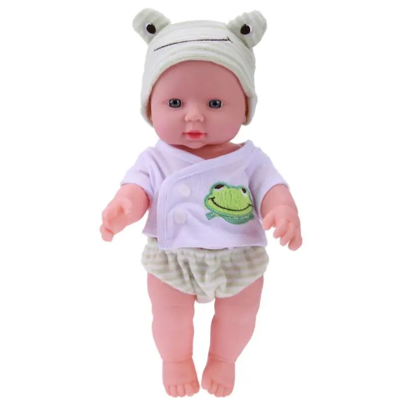  30cm Newborn Reborn Doll Baby Simulation Soft Vinyl Dolls Children Kindergarten Lifelike Toys Baby  - 32843966731