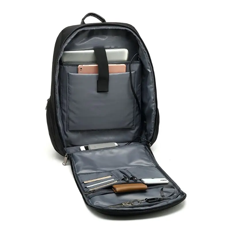 

15.6-inch Laptop Backpack Business Travel Anti-Theft Casual Backpack with USB Charging Port Fashion Unisex High-capacity Bags