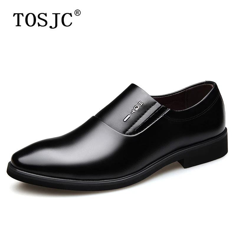 TOSJC/весенние кожаные мужские деловые свадебные туфли в британском стиле