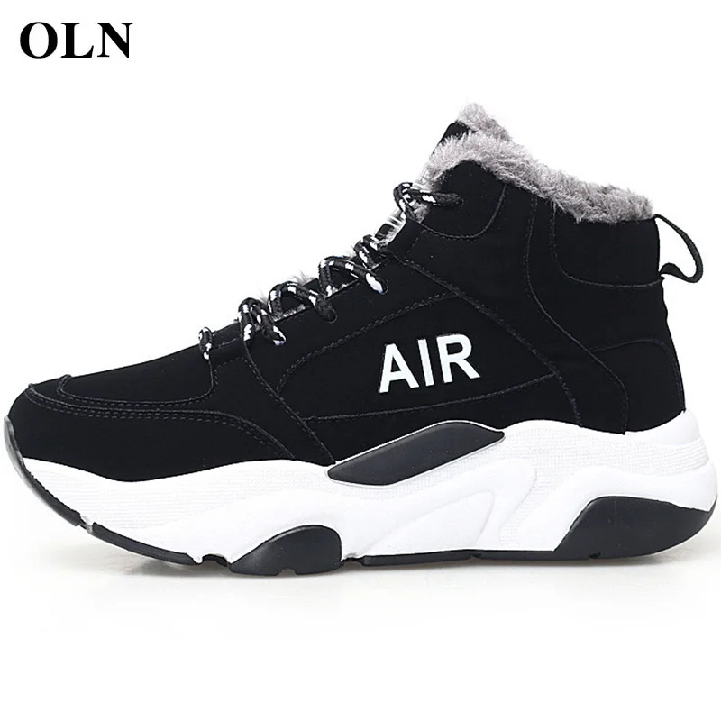 

OLN Woman Brand Outdoor Jogging Women Running Shoes Keep warm Comfortably Womens Sneakers Outdoor Athletic Sport Shoes For Women