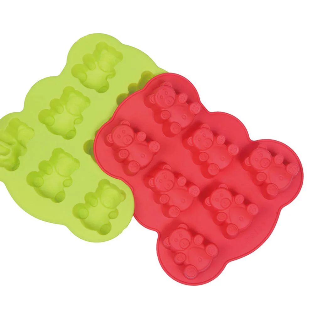 

1Pc Seven Bears Shaped Silicone Mold Cookie Biscuit Molds Lovely Cake Moulds Chocolate Fondant Mould Pastry Baking Tool