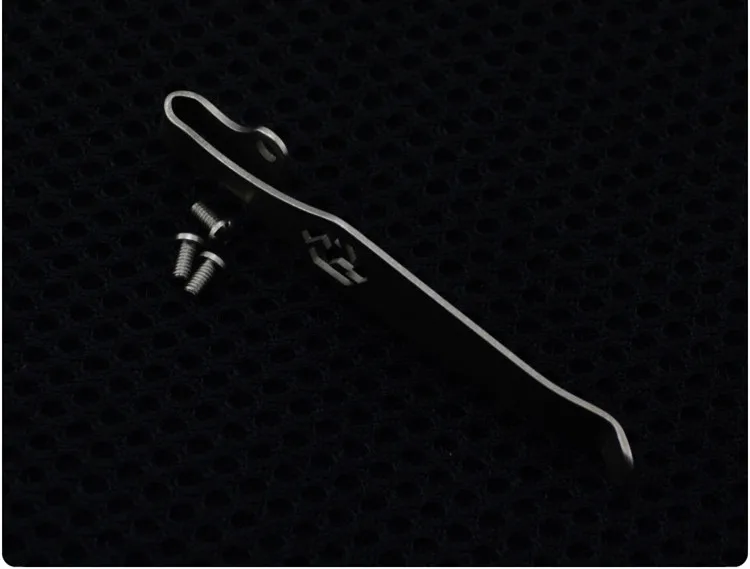 NEW EDC DIY Knife Material TC4 Titanium Alloy Knife Belt Clip Flashlight K Sheath Multi Tools Pocket Clip For Knife Multi Tools NEW EDC DIY Knife Material TC4 Titanium Alloy Knife Belt Clip Flashlight K Sheath Multi Tools Pocket Clip For Knife Multi Tools