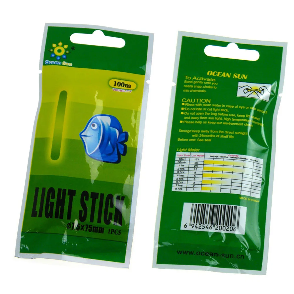 Buy Mrinb 10bag/lot Lightstick Fishing Light Stick Fluorescent