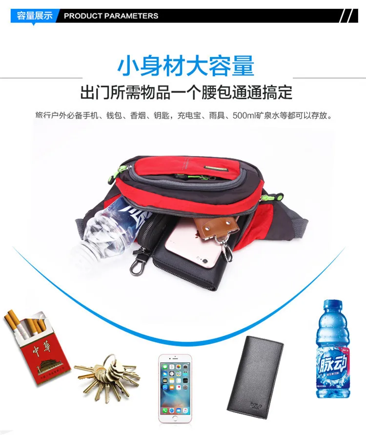 MIWIND качественная поясная сумка для мужчин и женщин поясная Сумка водонепроницаемая нейлоновая сумка для кожного ремня на бедрах дорожная сумка TWR1099