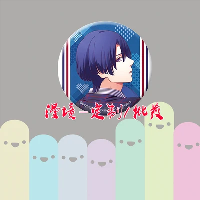 1 шт. 58 мм анимационный значок Uta No Prince Sama Ichinose Tokiya Ittoki Otoya Tsukimiya Ringo значок аниме брошь значки на булавке - Окраска металла: 9