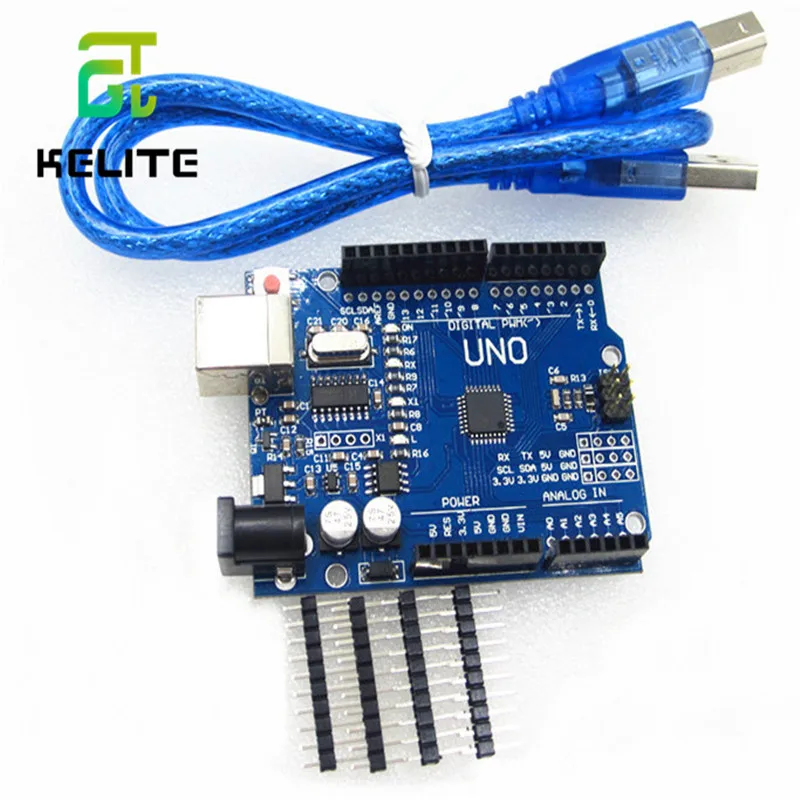 HAILANGNIAO Новый 1 шт. высокое качество UNO R3 MEGA328P CH340G совместимый | Компьютеры и офис
