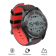 NO 1 F3 Sports Smartwatch Bluetooth 4 0 IP68 Waterproof Remote Camera Outdoor Mode Fitness Tracker