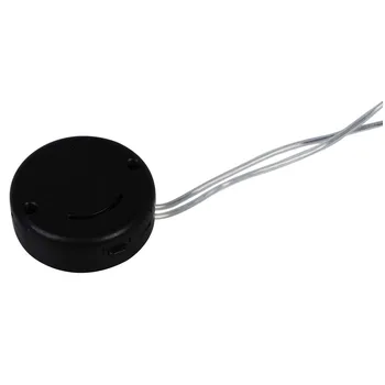 

RISE 3 x Black Wire Lead CR 2032 Button Battery Button Battery Holder Case