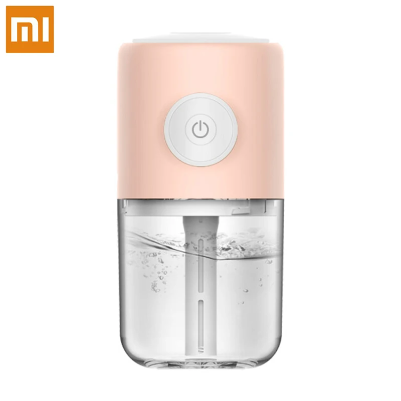 Xiaomi Deerma USB увлажнитель воздуха светодиодный розовый мини 0.2л ультразвуковой