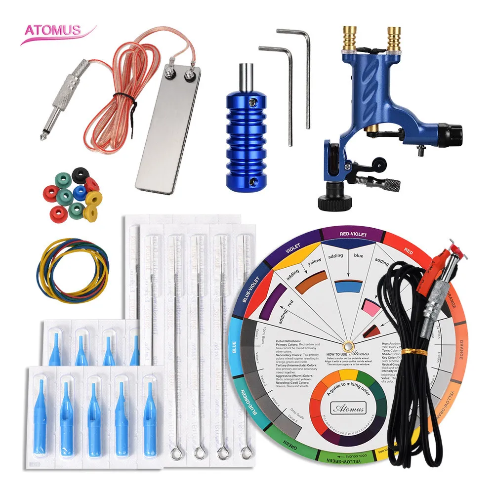 

Tattoo Machine Machine A Tatouer Kit Para Tatuagem Tattoo Starter Tatuaje Profesional Kits Set Rotativa Gun Professional Tatoo