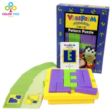 Творческий алфавит головоломки интеллектуальной головоломки детей раннего детства образования игрушки подарки для детей