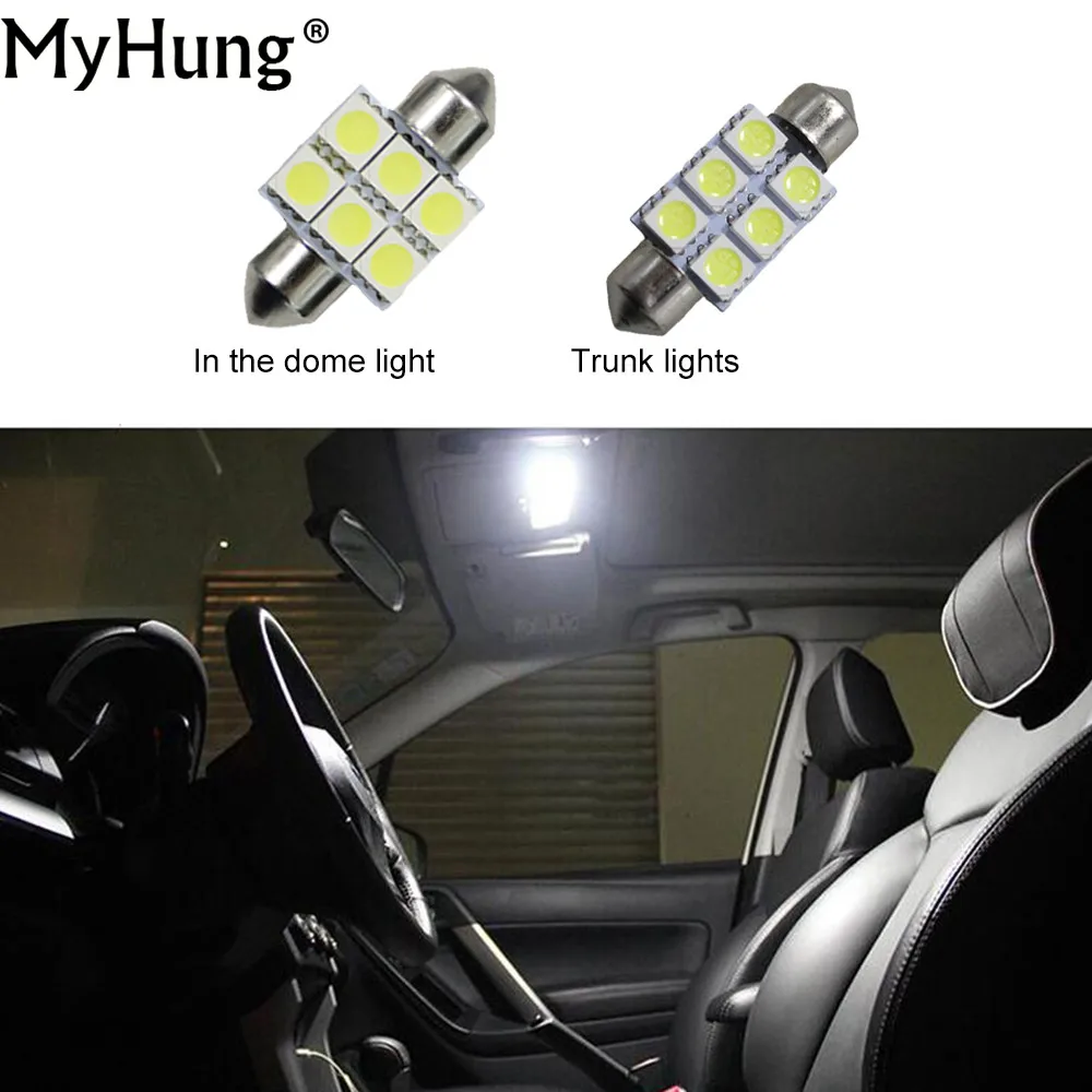 For KIA RIO(low match) Convenience Bulbs Car Led Interior Light C10W