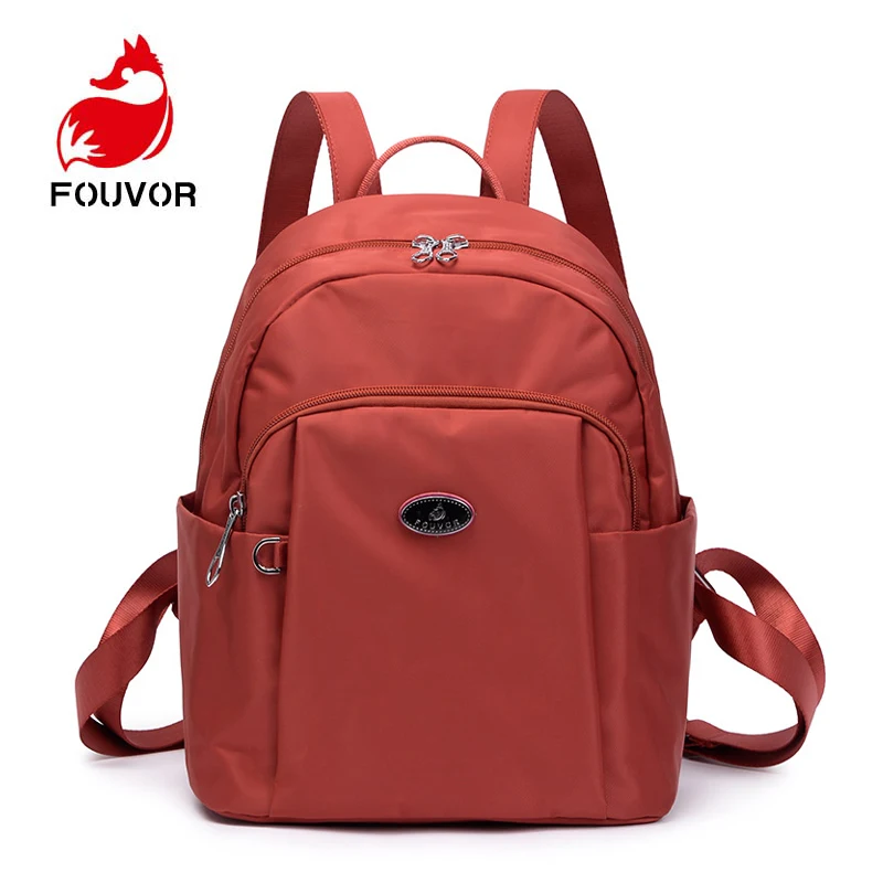Fouvor Fashion Backpack Women Leisure Back Pack Korean Ladies Knapsack